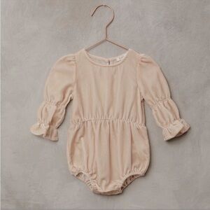NWT Noralee Ophelia Velvet romper Antique size 6 months Quick ship!